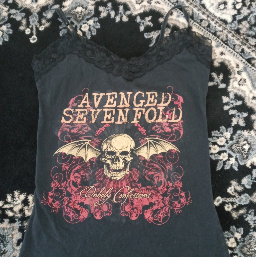 Avenged Sevenfold lace tank